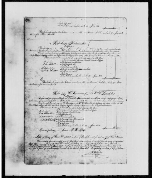 Historic document of land rights Nuu
