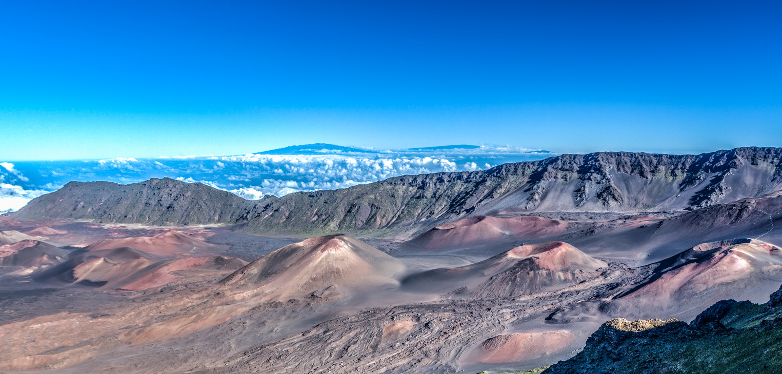 An image of the geology at Haleakalā.