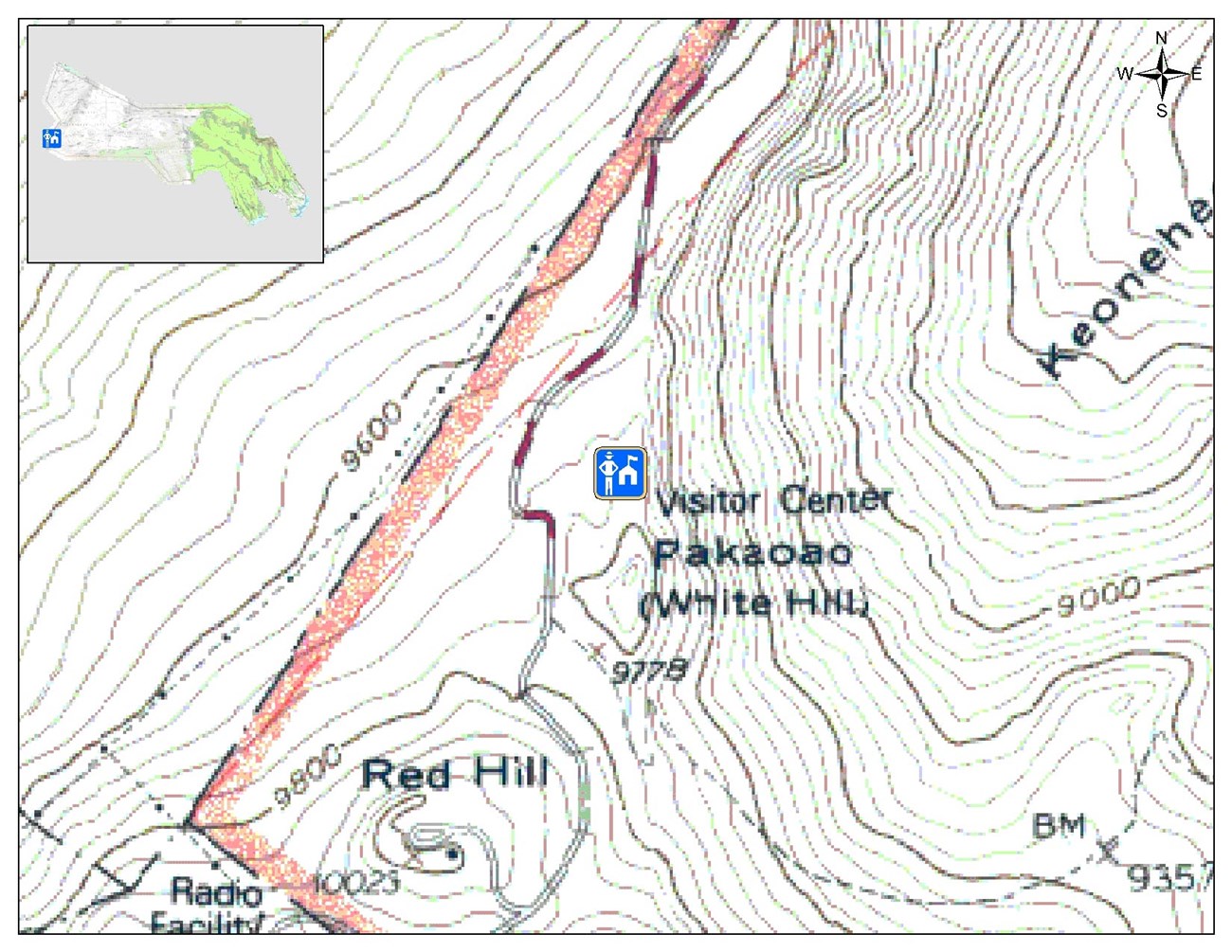 Map of Summit area
