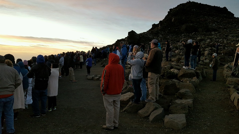 Uncrowded sunrise viewing on February 1st.