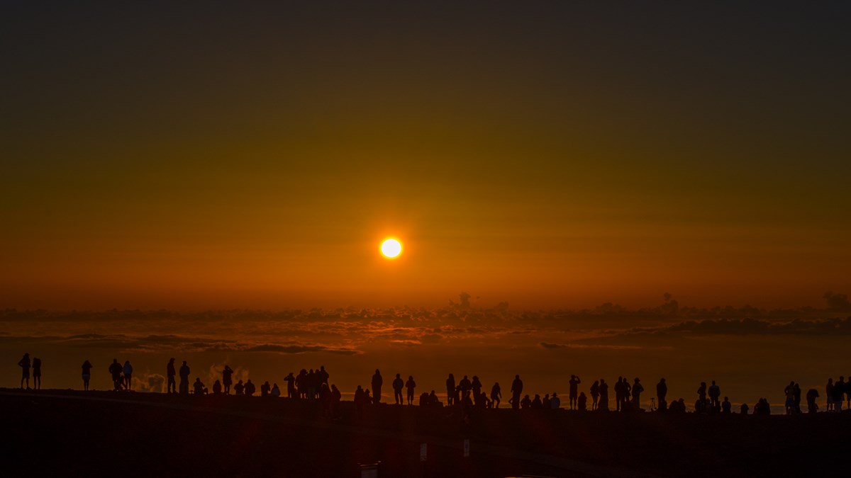 sunrise and sunset haleakalā national park u s national park