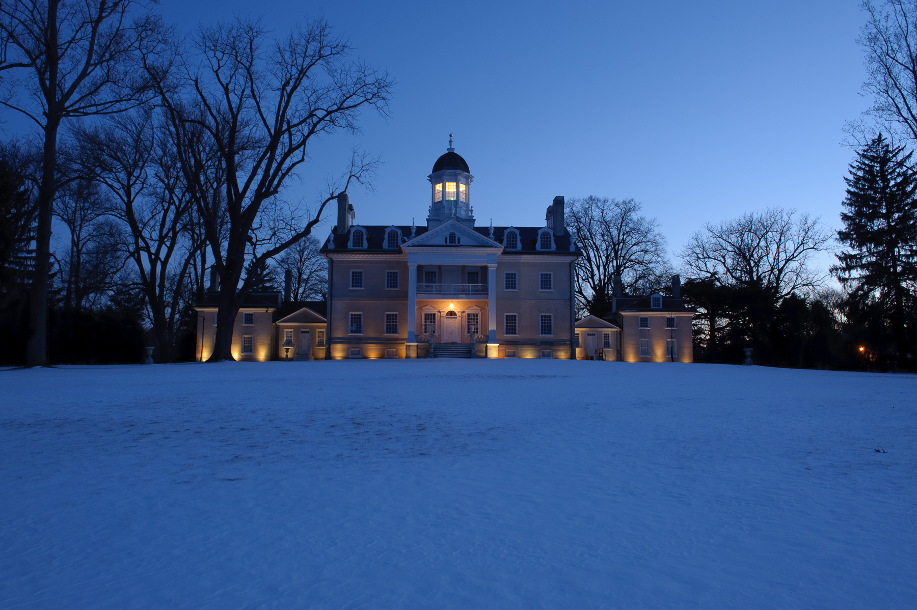 Hampton in snow Hampton in snow