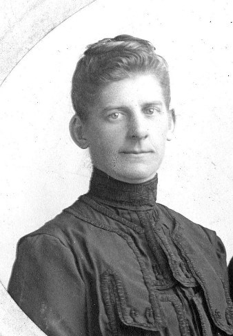A historic black and white photograph of Eliza Ridgely III.