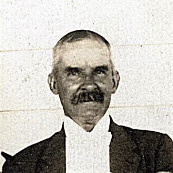 A historic black and white photograph of John Ridgely.