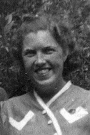A historic black and white image of Lillian Ketcham Ridgely.