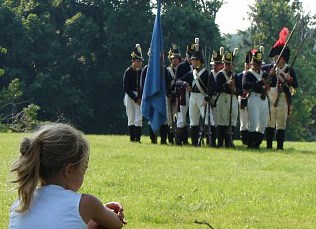 War of 1812 reenactors visit Hampton War of 1812 reenactors visit Hampton
