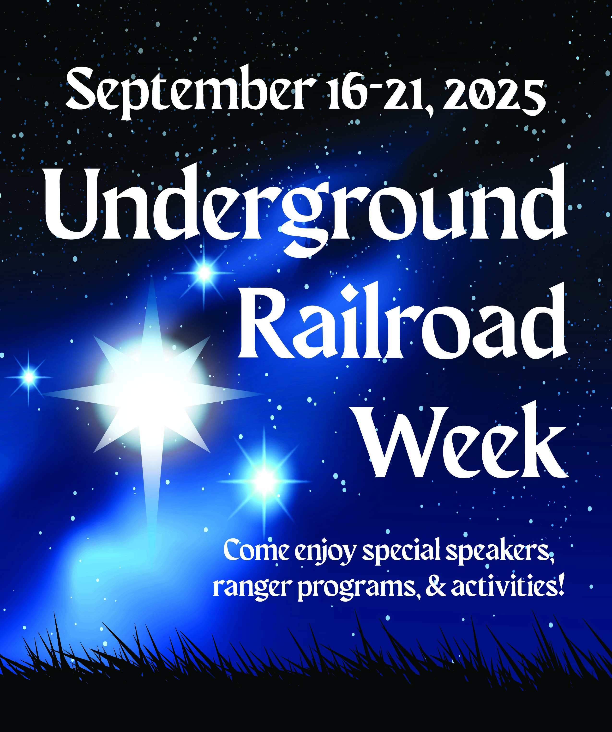 UGRR Week Poster A poster advertising Underground Railroad Week