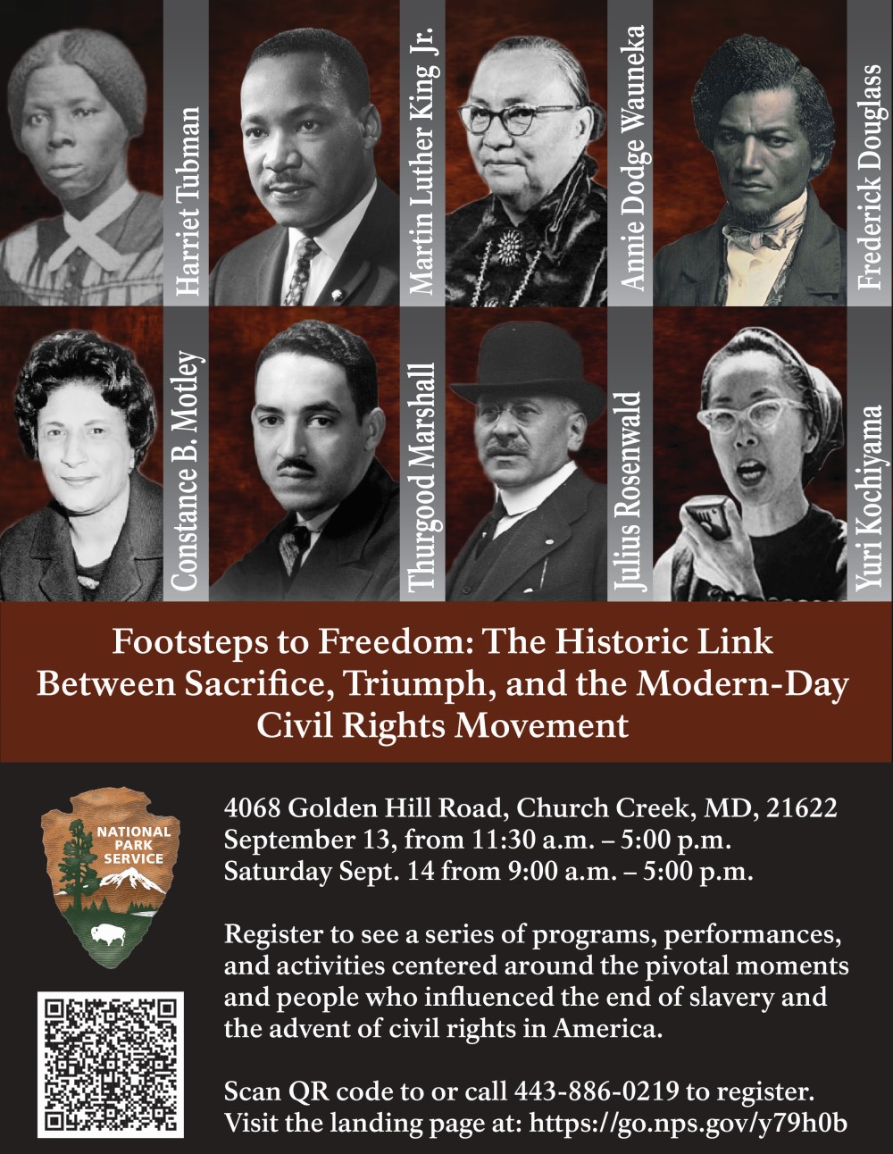 Footsteps to Freedom Flyer Footsteps to Freedom Flyer