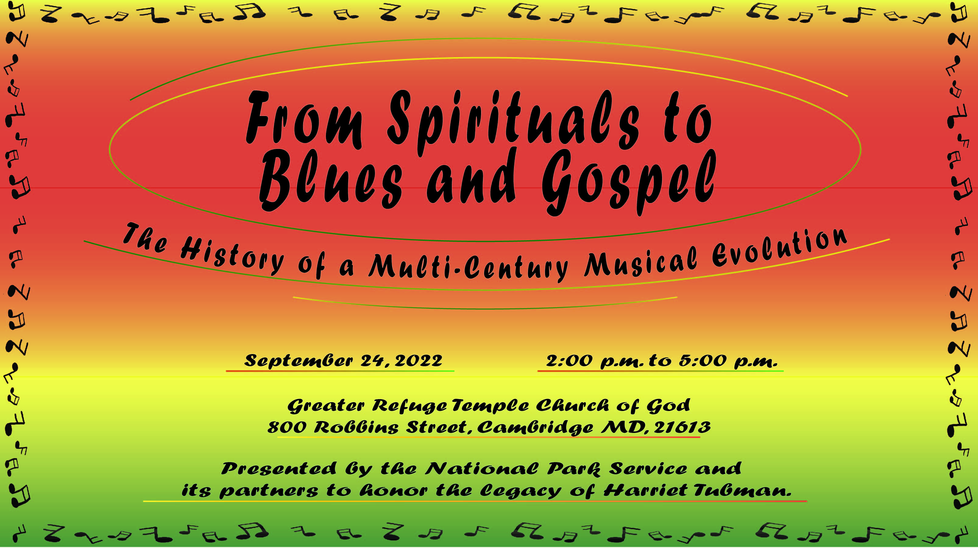 Spirituals and Gospel Event Spirituals and Gospel Event
