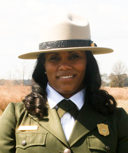 New Superintendent Cherie Butler in Uniform