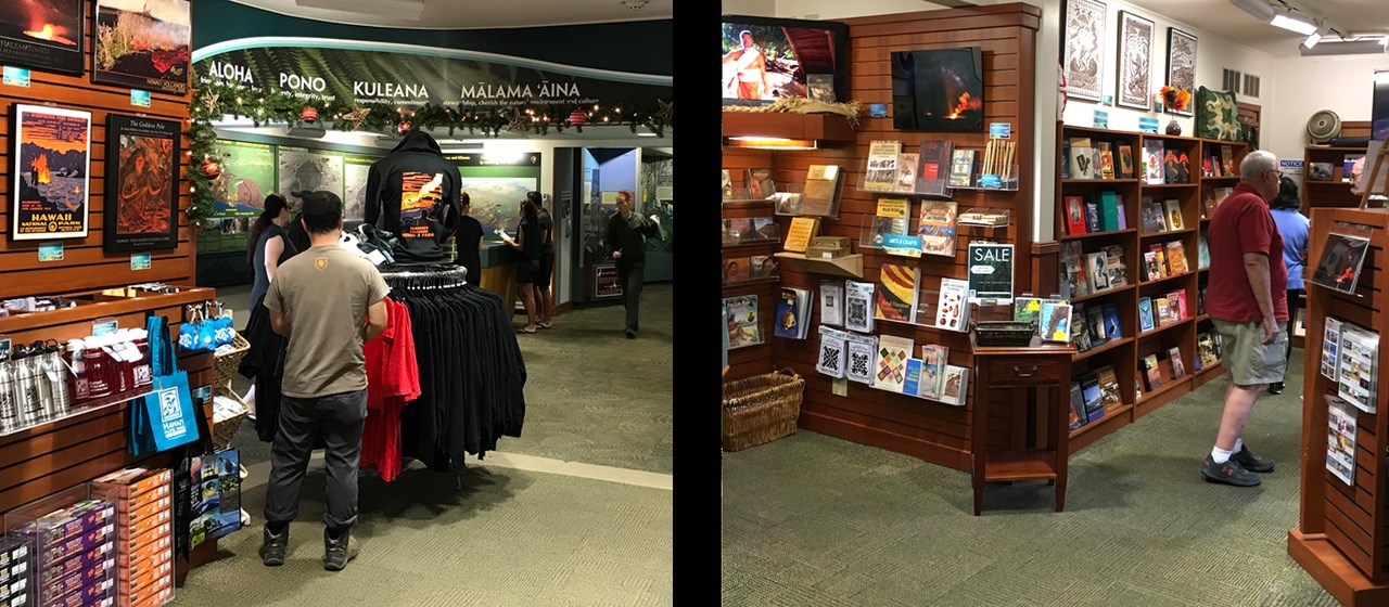 Retail store of the Hawaiʻi Pacific Parks Association