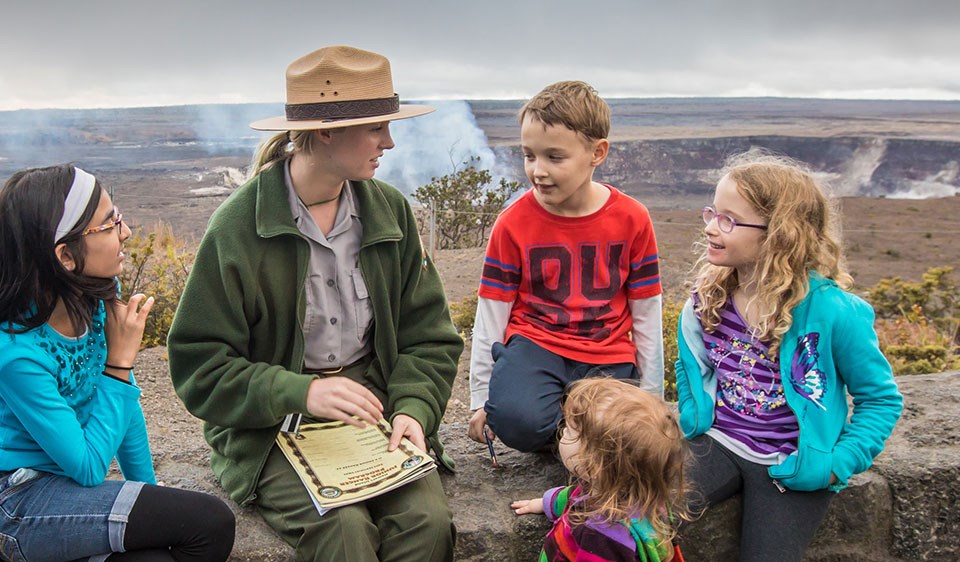 Ranger Olivia Discusses the Junior Ranger Program