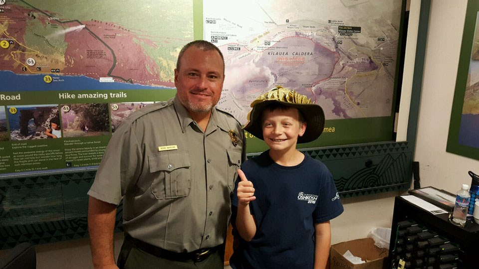 11 1/2 year old Brady from Indiana is a Junior Ranger from 63 (now 64) National Parks 11 1/2 year old Brady from Indiana is a Junior Ranger from 63 (now 64) National Parks