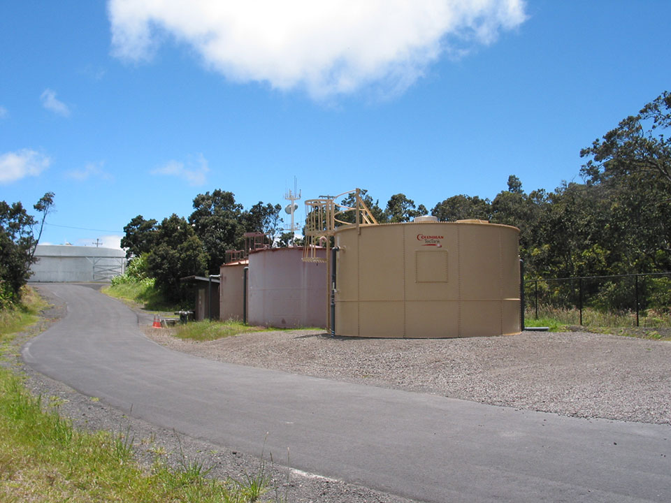 Water storage tanks