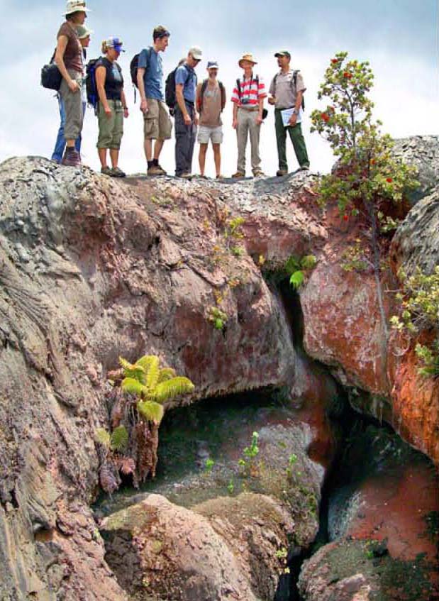 Ranger-led walk at 1969 fissure