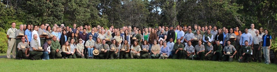 Park staff, partners and volunteers on August 1, 2016