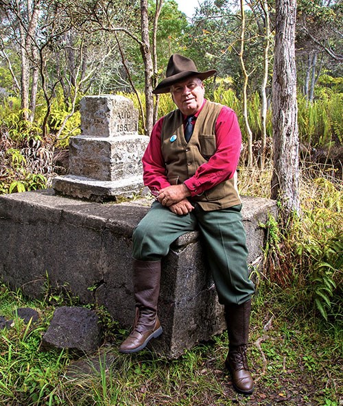 Dr. Thomas A. Jaggar, portrayed by actor Dick Hershberger