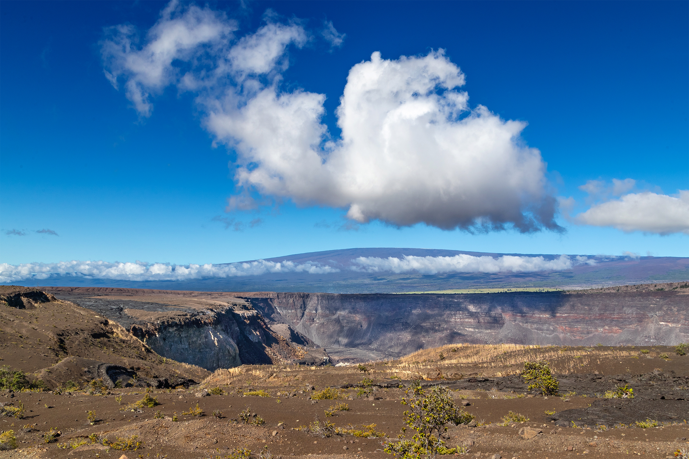 Kīlauea Caldera and Mauna Loa Volcano and volcanic caldera