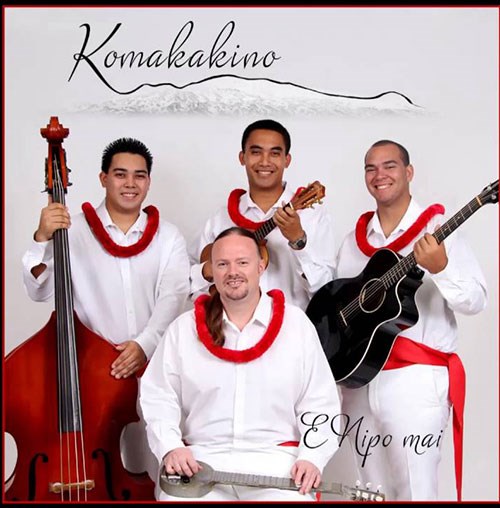 Courtesy photo of the Hawaiian band, Komakakino