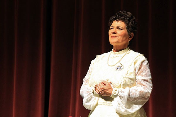 Jackie Pualani Johnson portrays Queen Liliʻuokalani