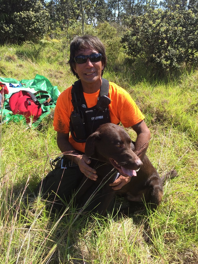 Ranger Arnold Nakata and Romeo