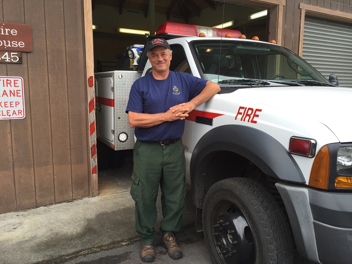 Fire Management Officer Ross Williams