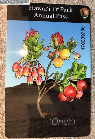 The Tri-Park Pass is an annual pass that provides unlimited access to three fee-charging national parks in Hawai‘i for one year The Tri-Park Pass is an annual pass that provides unlimited access to three fee-charging national parks in Hawai‘i for one year