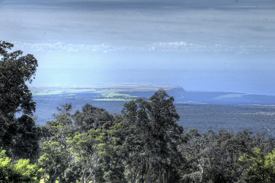 View of Ka Lae from Kahuku