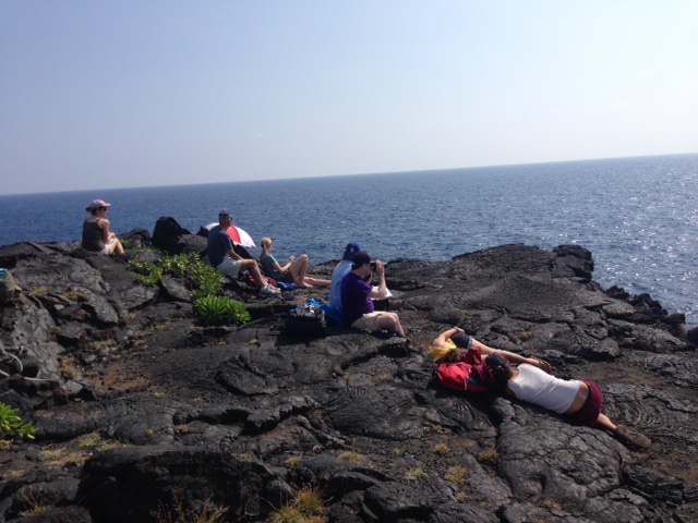 Volunteers at Ka‘ena Point