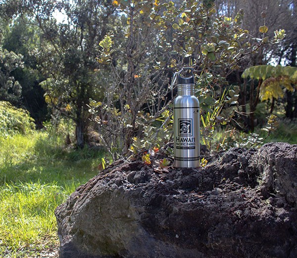 Reusable water bottle, Hawaii Pacific Parks Association