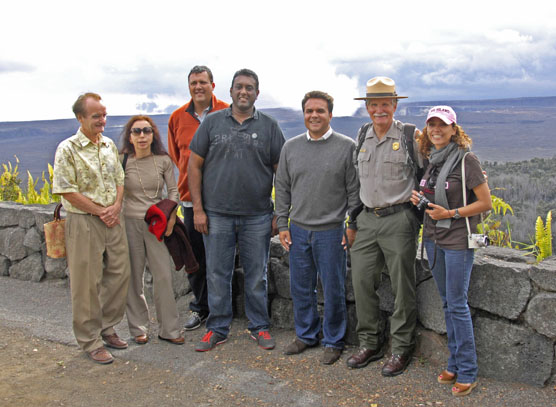 La Réunion Island President and Delegation