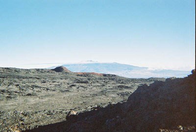 Mauna Kea in the distance