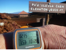 Red Hill Cabin ahead