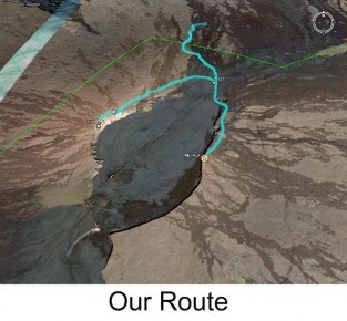 Our route