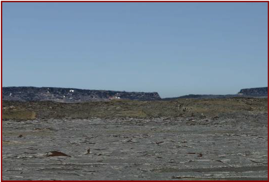 Looking south across the North Pit – Note snow on the walls