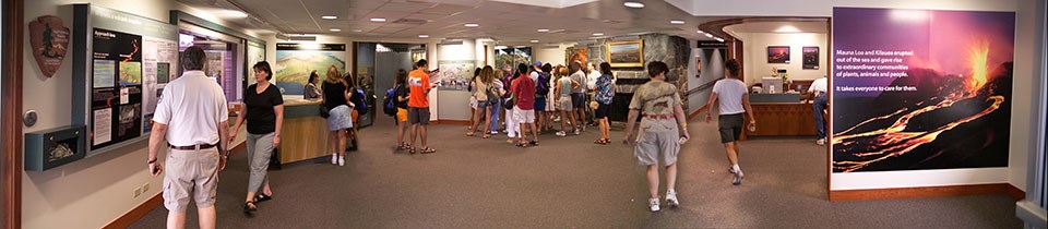 Kīlauea Visitor Center Lobby Kīlauea Visitor Center Lobby