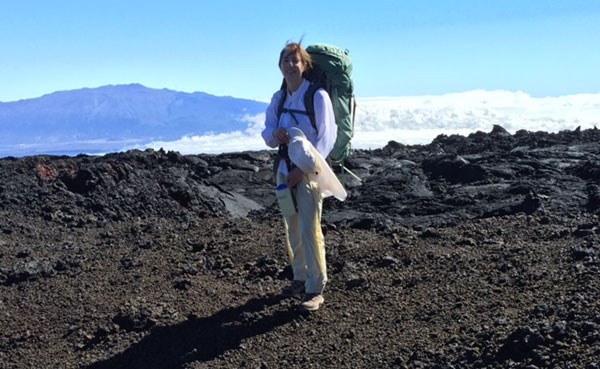 Mauna Kea in the background