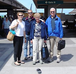 At the Kona airport