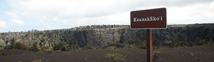 Keanakāko‘i Crater Keanakāko‘i Crater