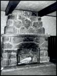 Fireplace in Superintendent's Residence, Crater Lake National Park.