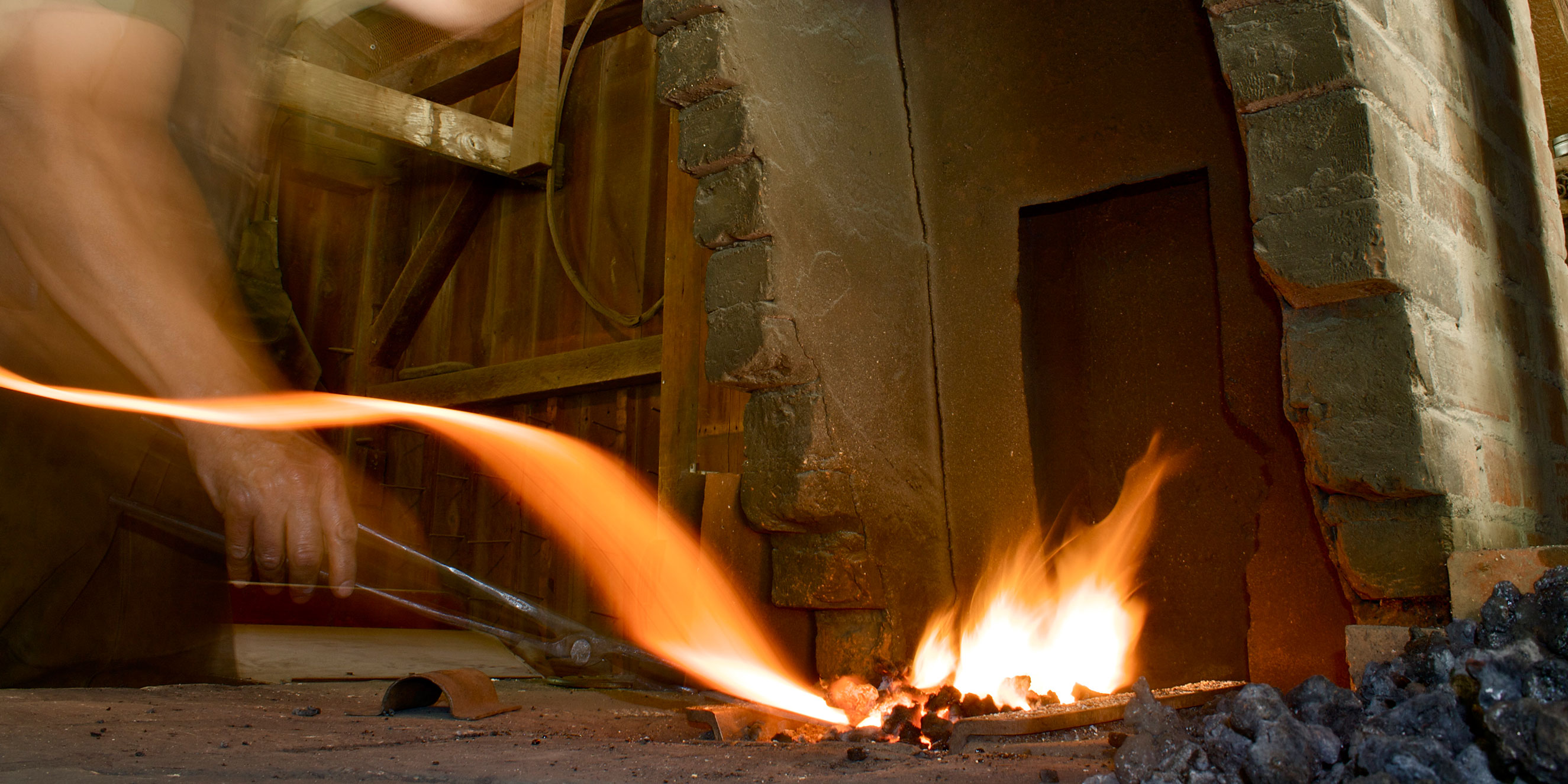 Traditional Brick forge build  Brick, Brick and stone, Blacksmith forge