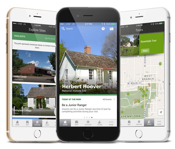 Herbert Hoover NHS Mobile App on iPhone Herbert Hoover NHS Mobile App on iPhone