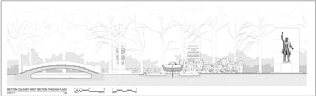 HALS drawing of Roosevelt Island