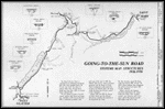 Going-to-the-Sun Road Systems Map, Glacier National Park.