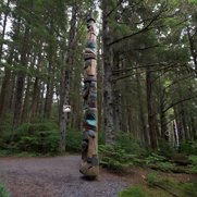Sitka Totem view of totem