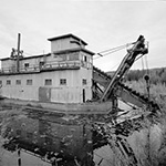 Yukon mining sites Image of Coal Creek Dredge