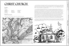 HABS drawing of Christ Church