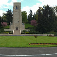 Aisne-Marne view of Aisne-Marne chapel