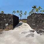 Pu`uhonua O Hōnaunau Image of Hawaiian heiau