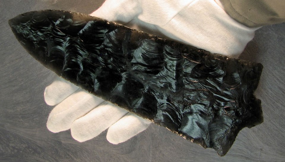 Hopewell Culture Obsidian (U.S. National Park Service)